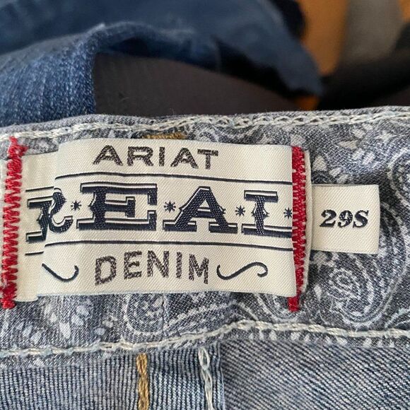 Ariat Real Denim Mid Rise Stretch Bootcut Womens Size 29S - Picture 8 of 11